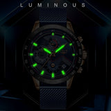 Waterproof Luxury Wrist Watch