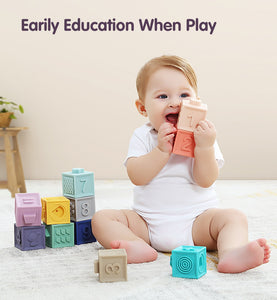 BABY GRASP TOY BUILDING BLOCKS