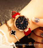 Leather Strap Luxury Women Watches