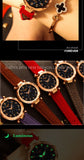 Leather Strap Luxury Women Watches