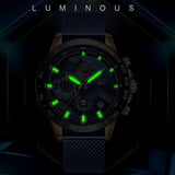 Waterproof Luxury Wrist Watch