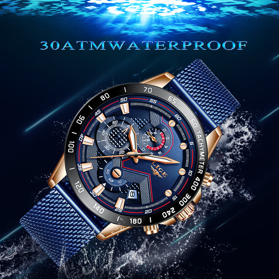 Waterproof Luxury Wrist Watch