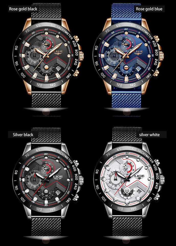 Waterproof Luxury Wrist Watch