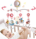 BABY RATTLES CRIB TOY HOLDER