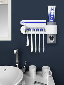 UV Light Toothbrush Holder Toothpaste Squeezers