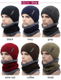 Winter Beanies Men Knitted Caps