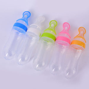 Newborn Baby Feeding Bottle Spoon