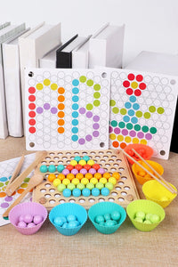 BABY COLOR BEAD WOODEN EDUCATIONAL TOY