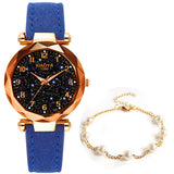 Leather Strap Luxury Women Watches