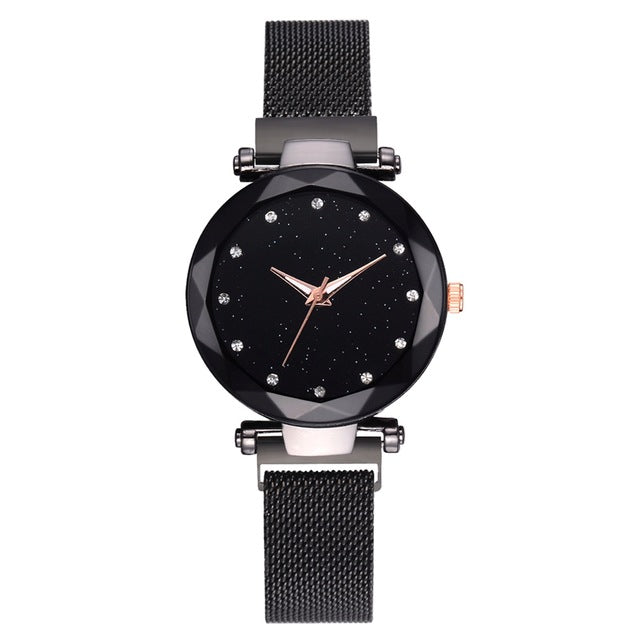 Elegant Magnet Buckle Women Watch