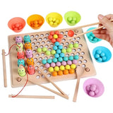 BABY COLOR BEAD WOODEN EDUCATIONAL TOY