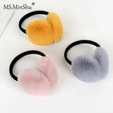 Winter Rabbit Fur Earmuff