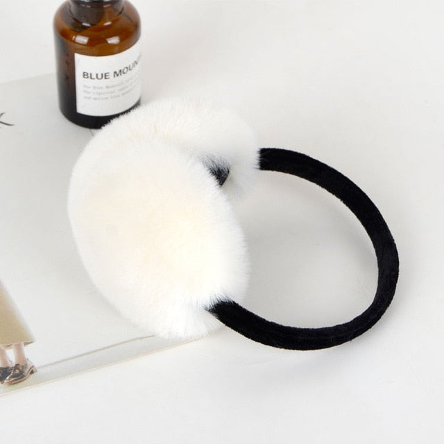 Winter Rabbit Fur Earmuff