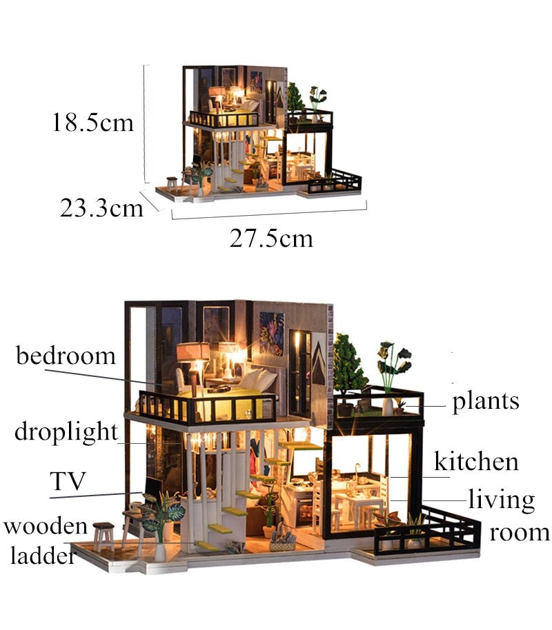 BIG DOLL WOODEN DOLL HOUSES