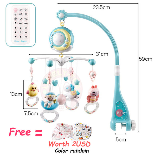 Baby Mobiles Rattles Bed Bell