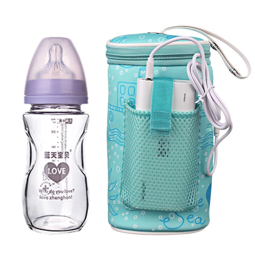 USB baby bottle warmer bag