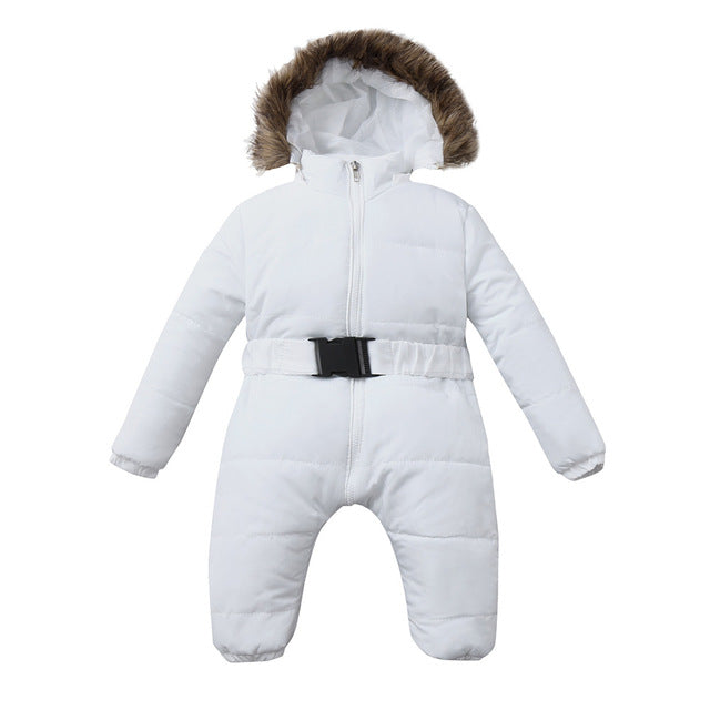 Baby winter jumpsuit romper