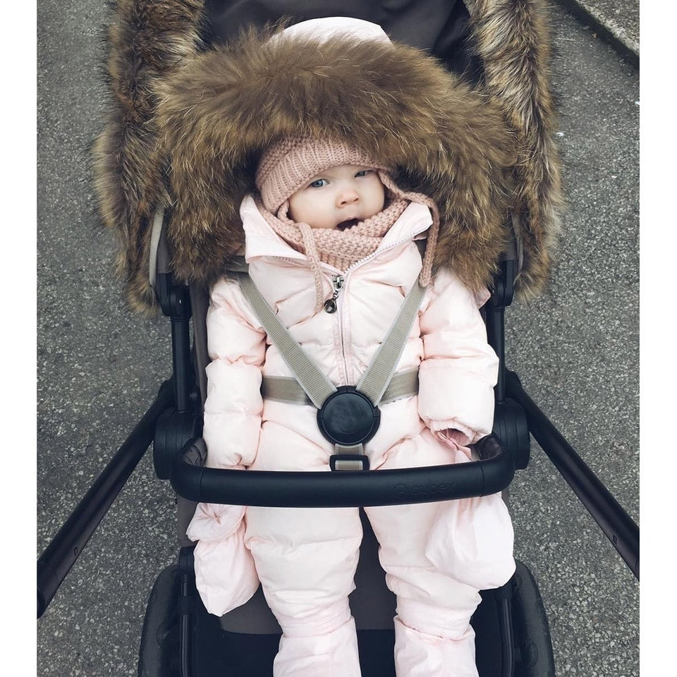 Baby winter jumpsuit romper