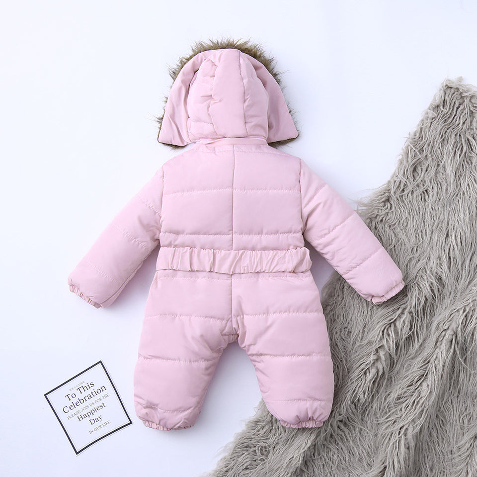 Baby winter jumpsuit romper