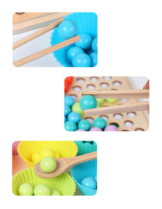 BABY COLOR BEAD WOODEN EDUCATIONAL TOY