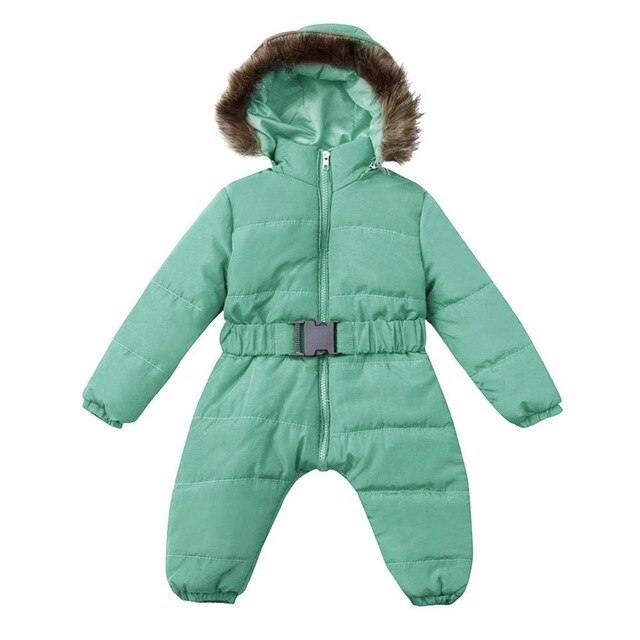 Baby winter jumpsuit romper