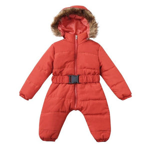 Baby winter jumpsuit romper