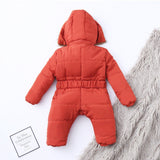 Baby winter jumpsuit romper