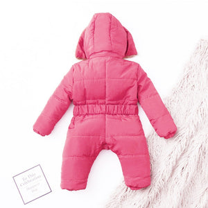 Baby winter jumpsuit romper