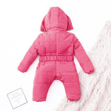 Baby winter jumpsuit romper