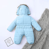 Baby winter jumpsuit romper