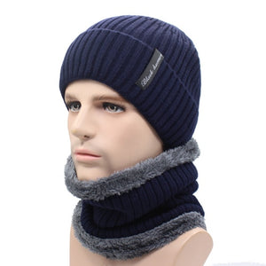 Winter Beanies Men Knitted Caps