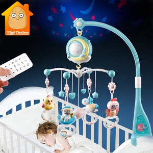 BABY RATTLES CRIB TOY HOLDER