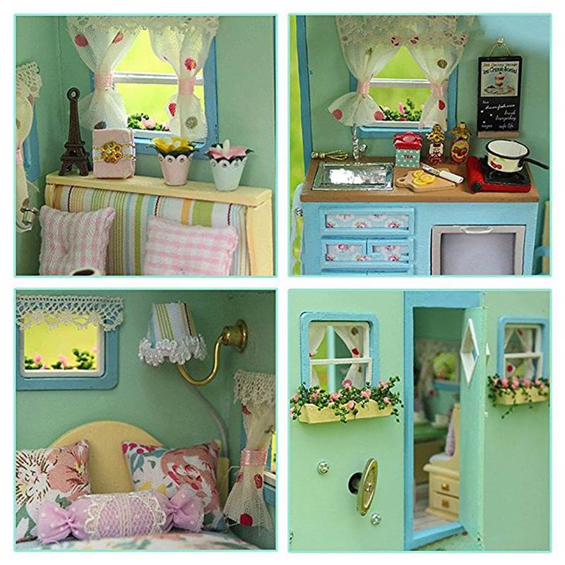 WOODEN DOLL HOUSE FOR GIRLS