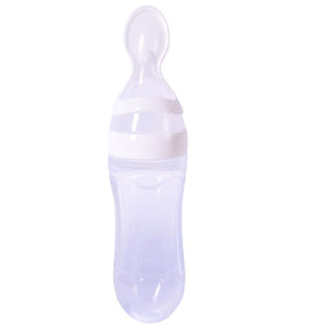 Newborn Baby Feeding Bottle Spoon