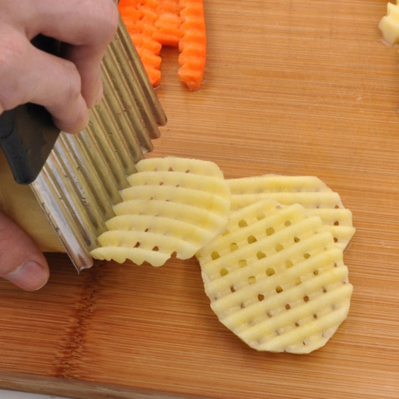 Steel Potato Chips Making Peeler