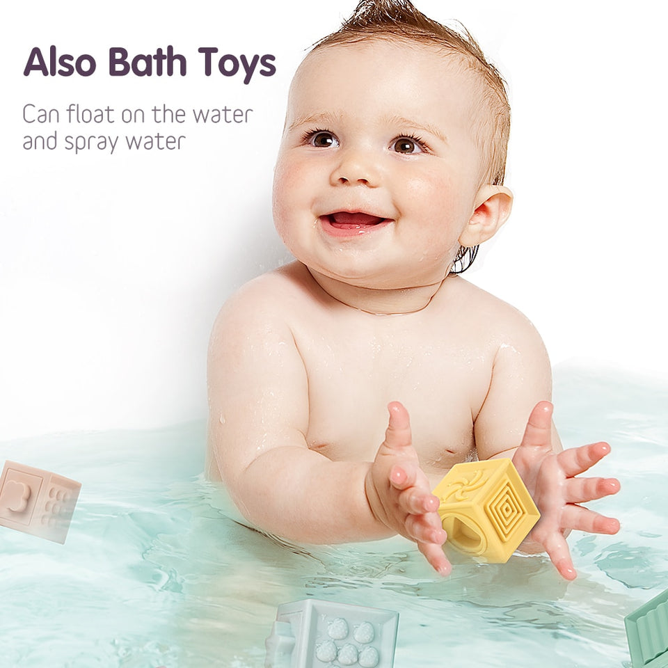 BABY GRASP TOY BUILDING BLOCKS