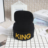 Beanies KING QUEEN Winter Cap