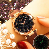 Leather Strap Luxury Women Watches