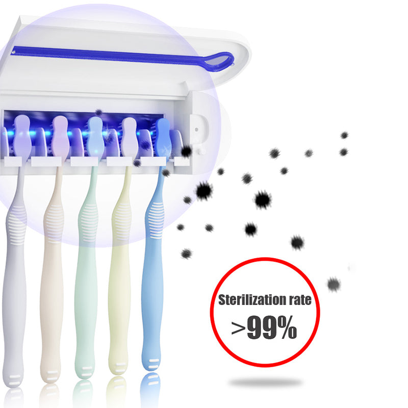 UV Light Toothbrush Holder Toothpaste Squeezers